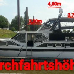 Stahlboot Verdränger Gruno 36 Sport de Luxe